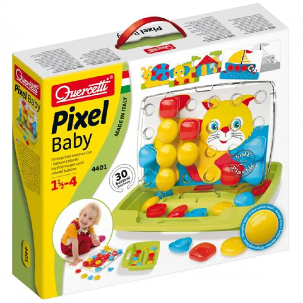 Quercetti: Pixel Baby Riesennagelset