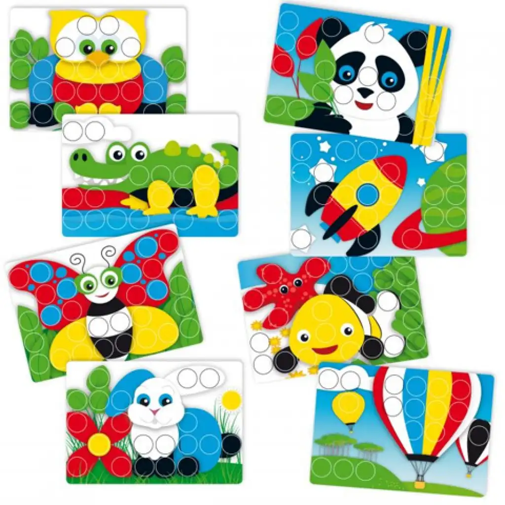 Quercetti: Pixel Junior Basic Baby Riesen-Mosaik kép 4