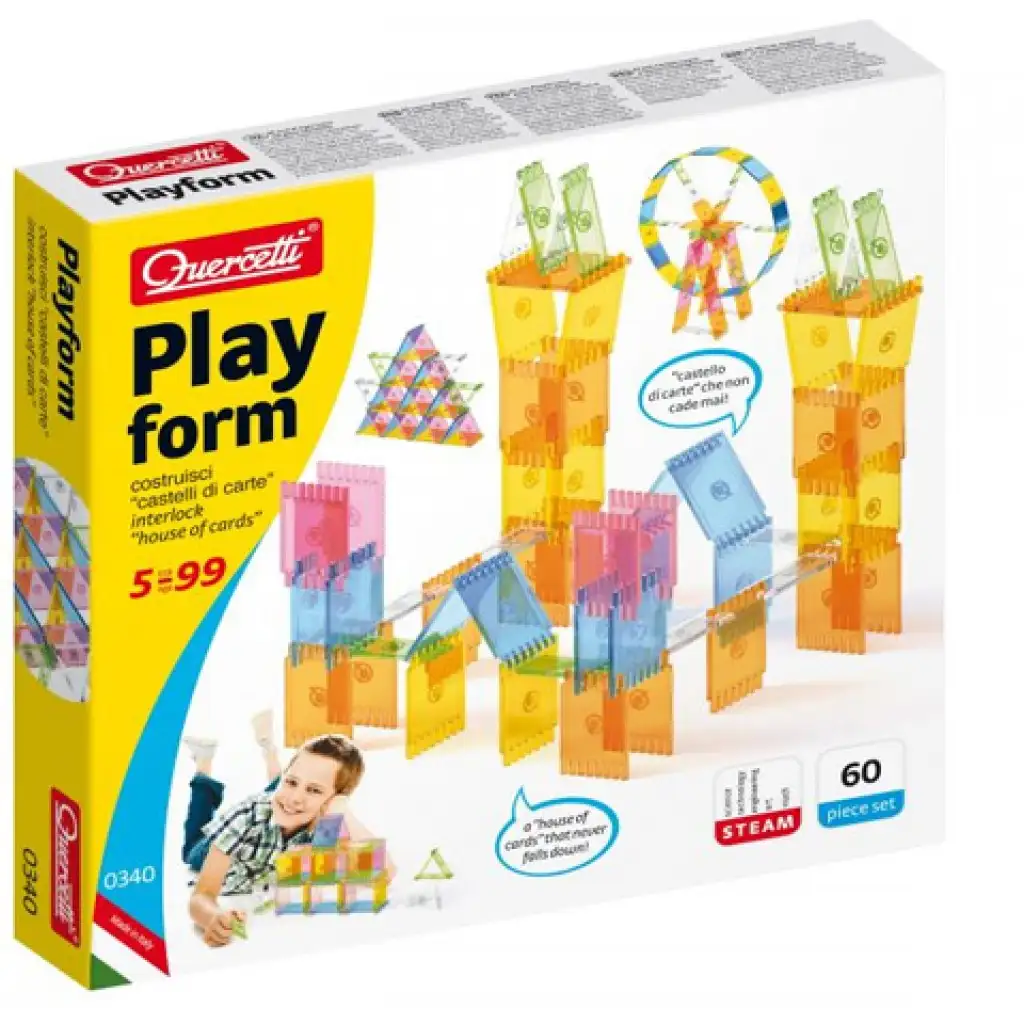 Quercetti: Playform-Paneel-Baukasten