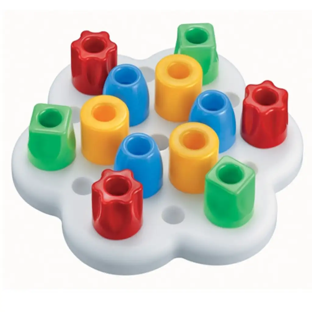 Quercetti: 13-teiliges Steckspiel-Set für Kleinkinder kép 3