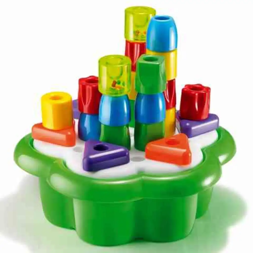 Quercetti: Steckmosaik-Set für Kleine - 28 Stück kép 2