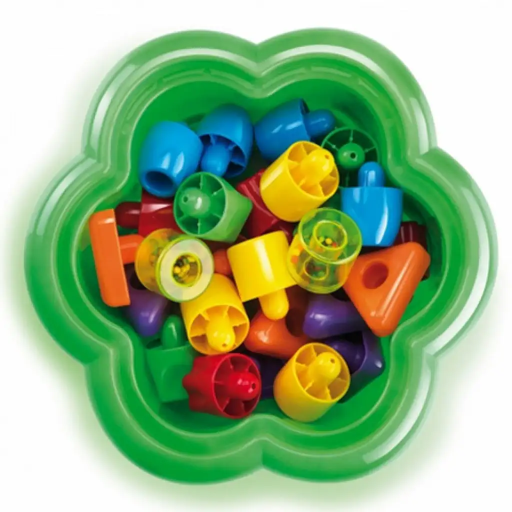 Quercetti: Steckmosaik-Set für Kleine - 28 Stück kép 4