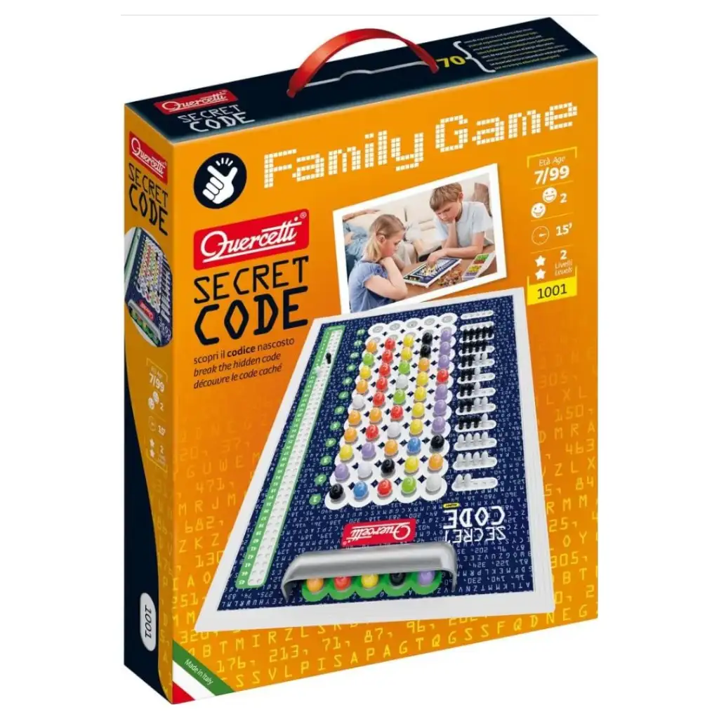 Quercetti: Geheime Code Masterlogik 2-in-1 Logikspiel