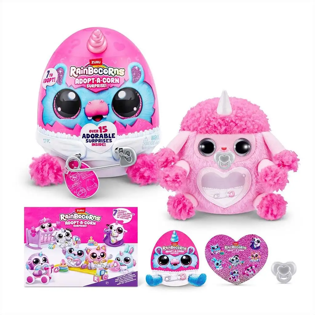 Rainbocorns: Adopt-a-Corn Überraschungs-Plüschfigur in verschiedenen Varianten 1 Stück kép 10