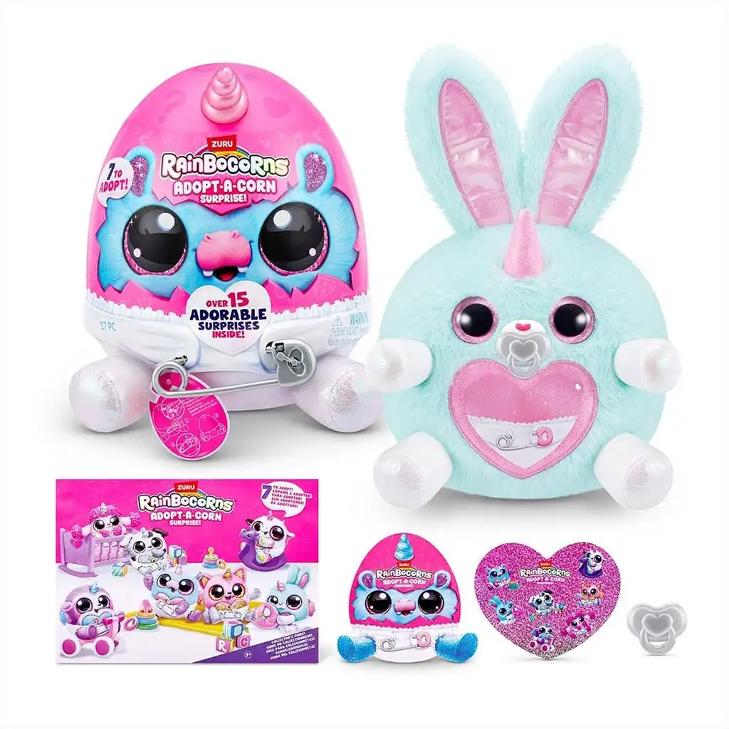 Rainbocorns: Adopt-a-Corn Überraschungs-Plüschfigur in verschiedenen Varianten 1 Stück kép 12