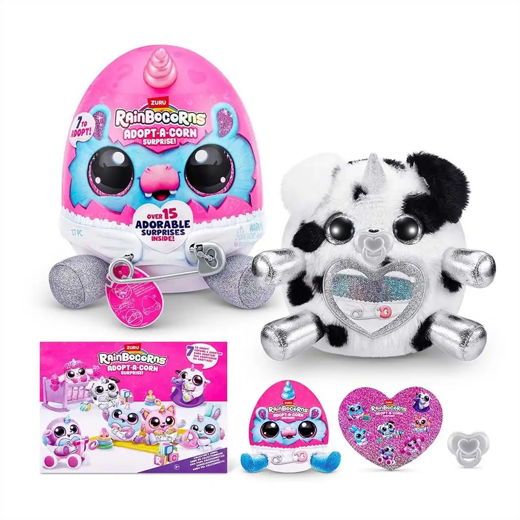 Rainbocorns: Adopt-a-Corn Überraschungs-Plüschfigur in verschiedenen Varianten 1 Stück kép 7