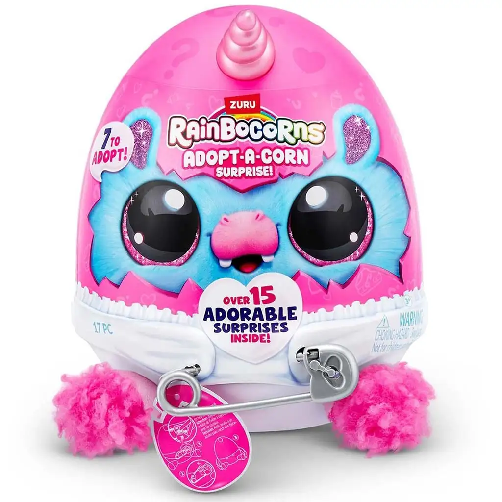 Rainbocorns: Adopt-a-Corn Überraschungs-Plüschfigur in verschiedenen Varianten 1 Stück