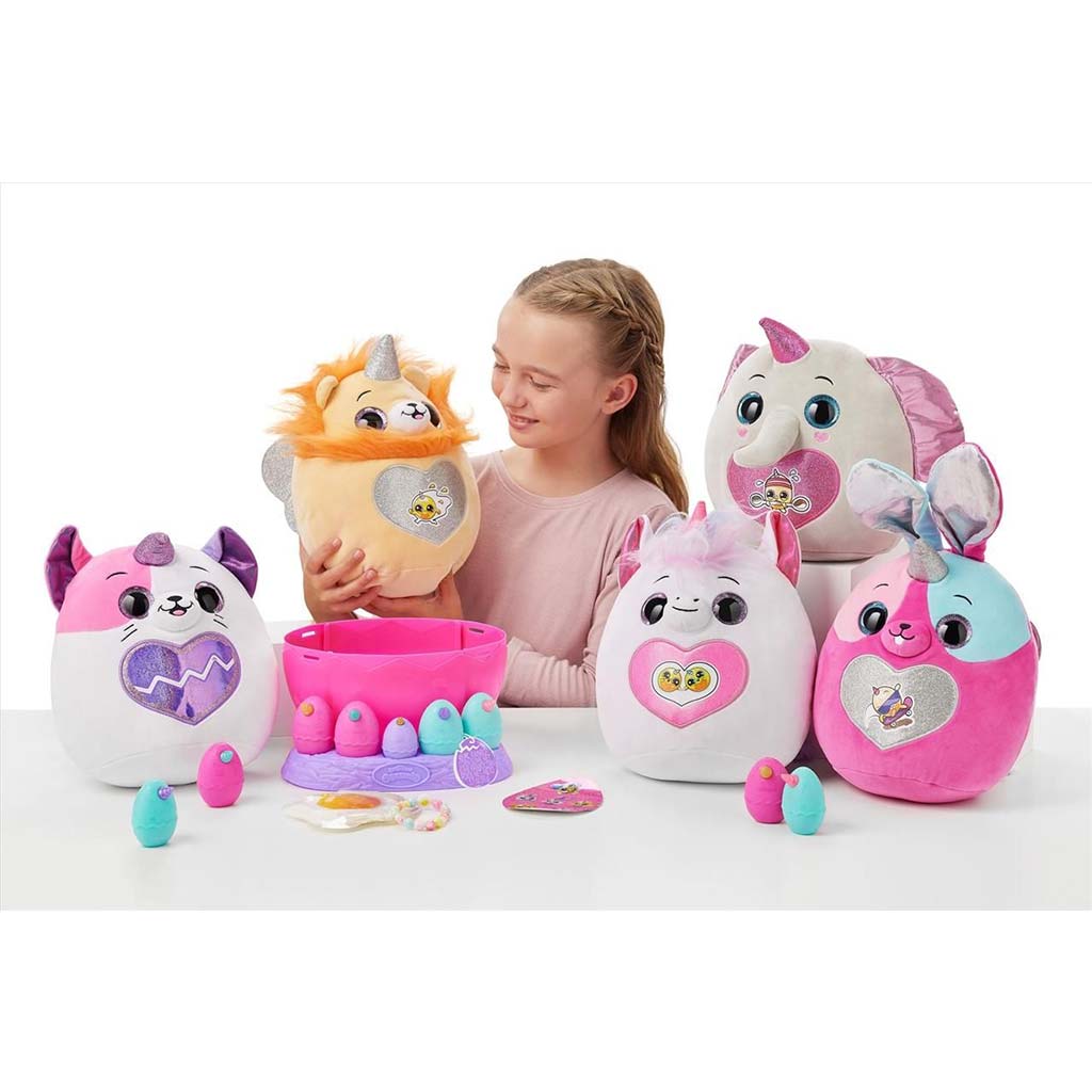 Rainbocorns: Eggzania Überraschungsei mit Plüschfigur in verschiedenen Varianten 1 Stück kép 14