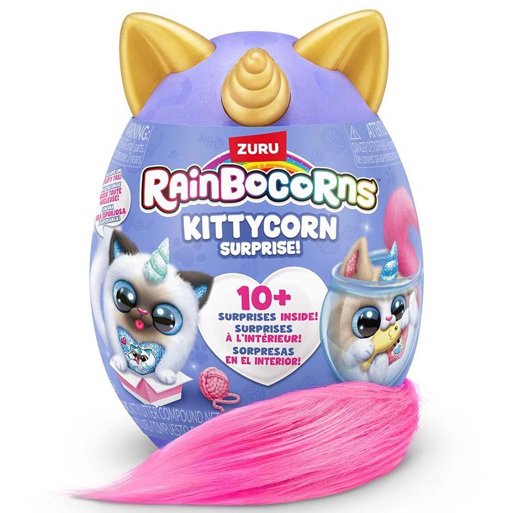 Rainbocorns: Pocket Kittycorn Überraschungskätzchen Plüschfigur in verschiedenen Varianten 1 Stück