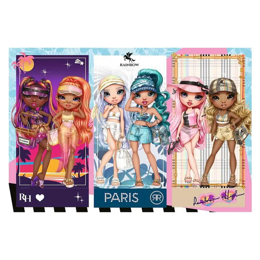 Rainbow High Freundinnen 100-teiliges Puzzle – Trefl kép 2