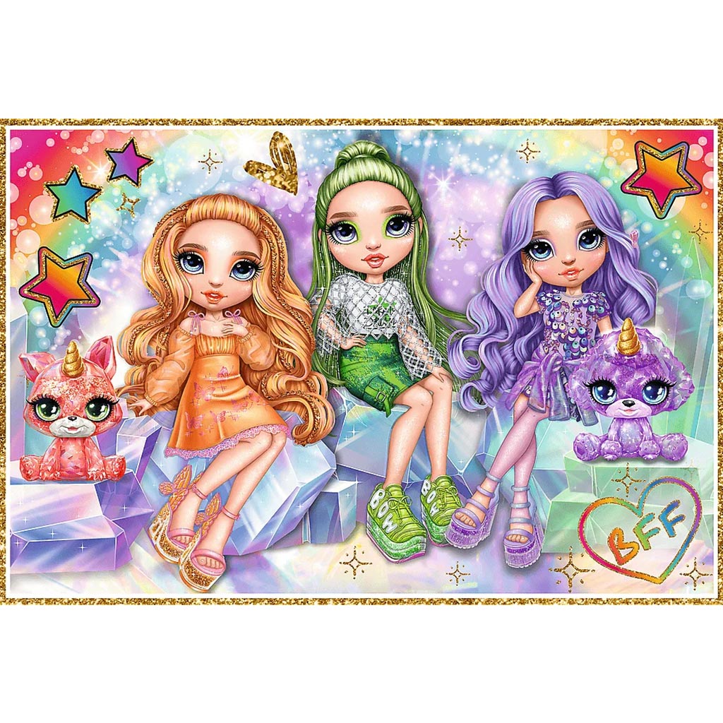 Rainbow High beste Freundinnen 2x200 Teile Puzzle - Trefl kép 2