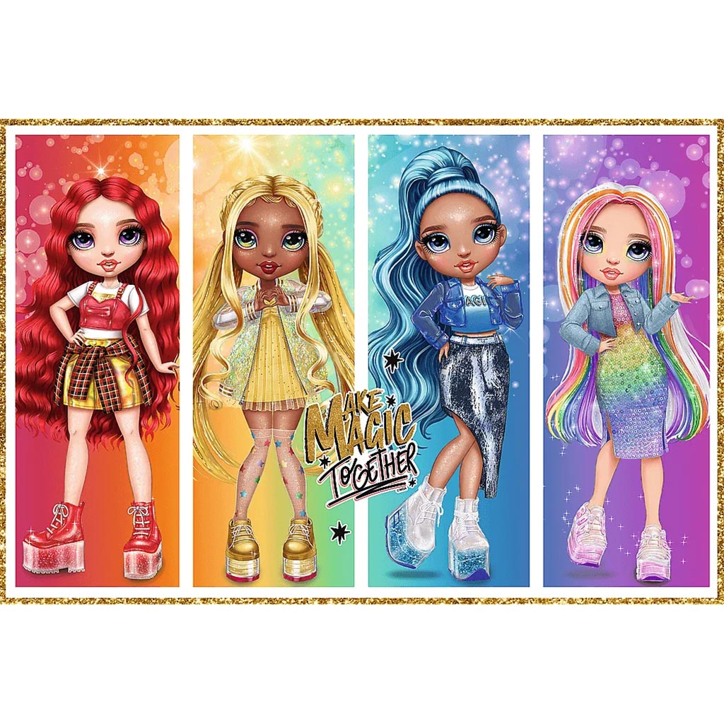 Rainbow High beste Freundinnen 2x200 Teile Puzzle - Trefl kép 3