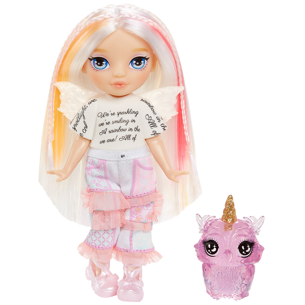 Rainbow High Littles Regenbogenfee Opal Raine Puppe kép 2