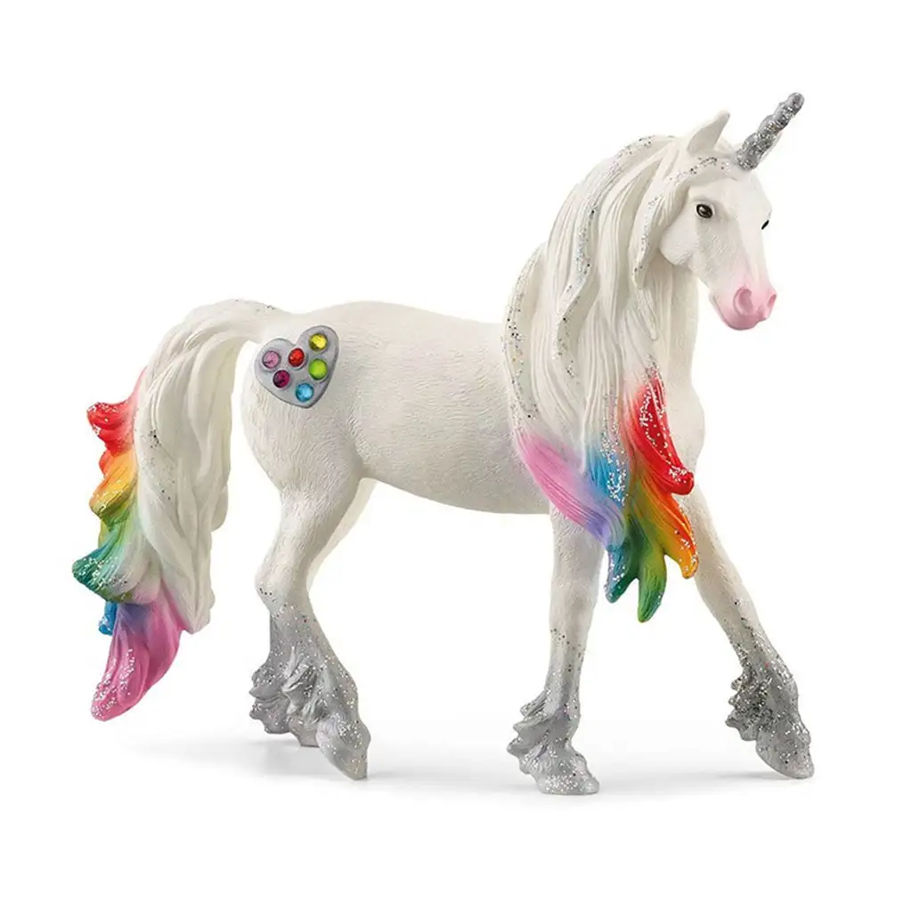 Schleich: Rainbow Love unikornis csődör figura (70725) kép 1
