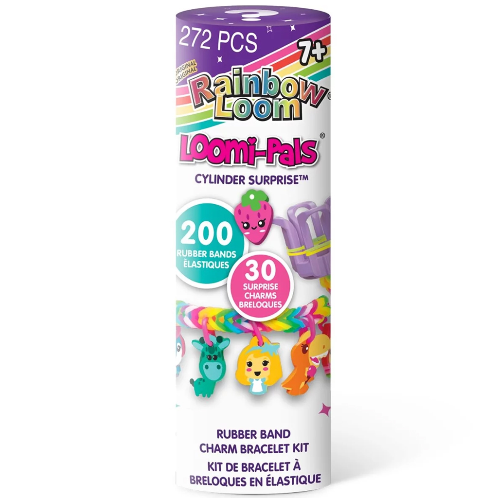 Rainbow Loom: Loomi-Pals Überraschungsrolle Gummiband-Armband-Bastelset