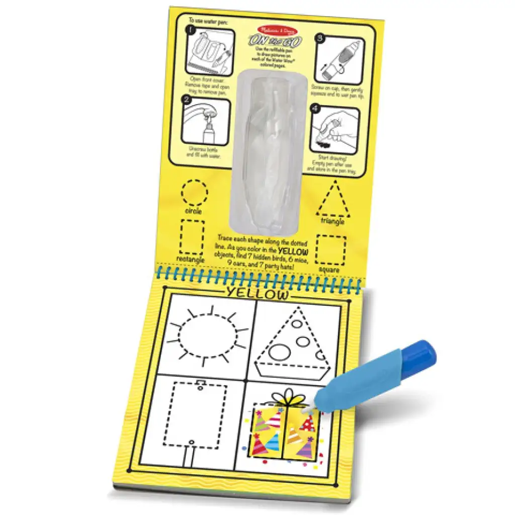 Magische Malbuch Farben und Formen - Melissa & Doug kép 2