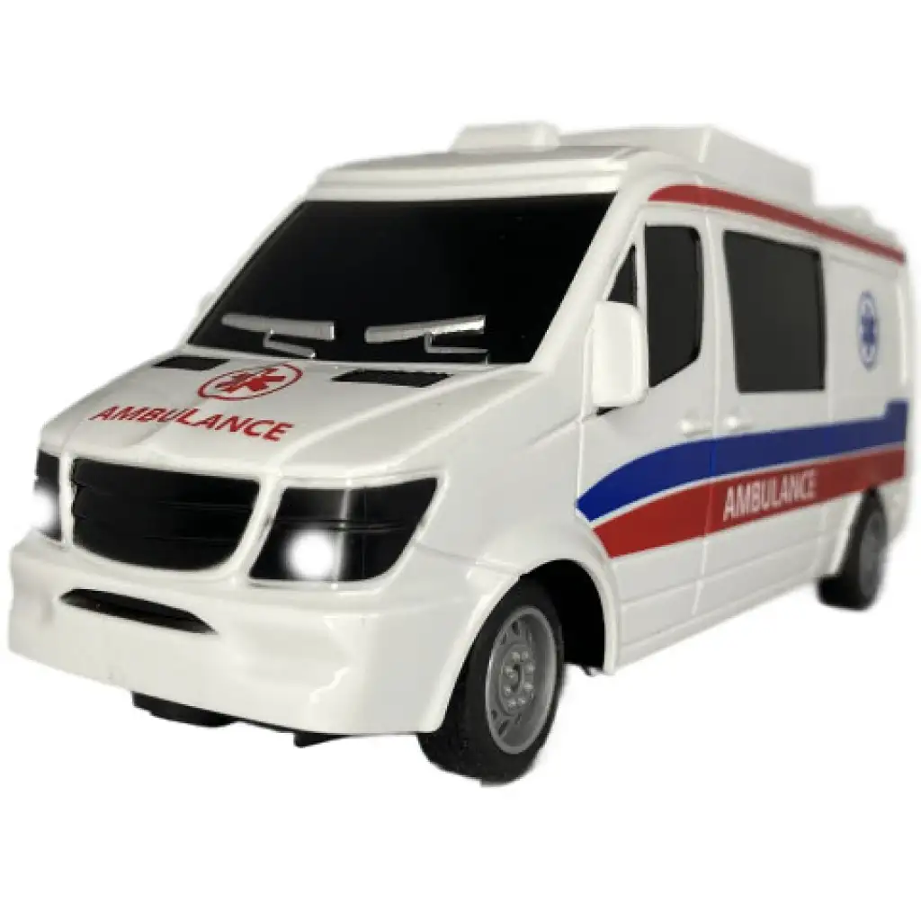 RC ferngesteuertes Rettungsfahrzeug mit Licht 27MHz 1/32 Maßstab 25cm kép 3