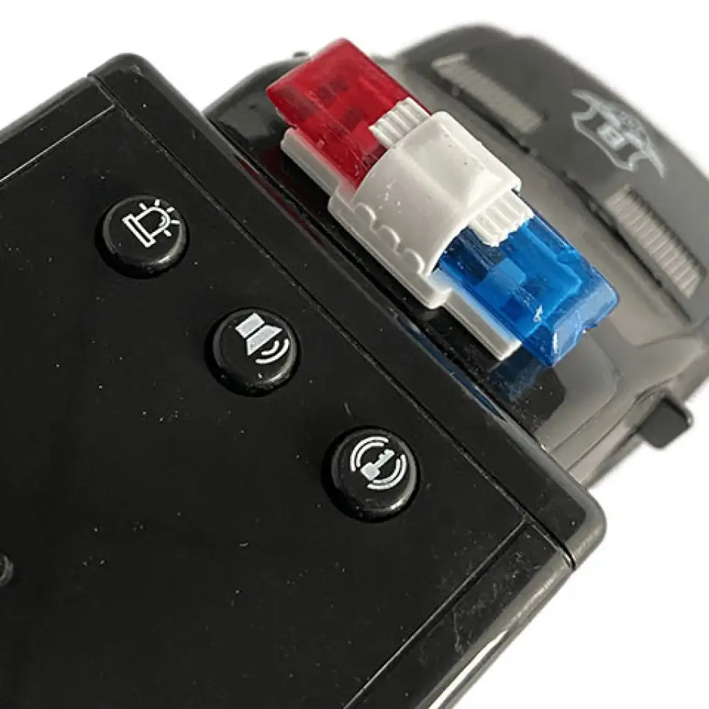 RC ferngesteuerter Geldtransporter Kleinbus mit Licht- und Soundeffekten 1:18 Maßstab 20cm kép 3