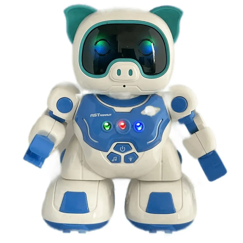 RC Ferngesteuerter interaktiver tanzender Roboter-Schwein mit Licht- und Soundeffekten 20cm kép 2