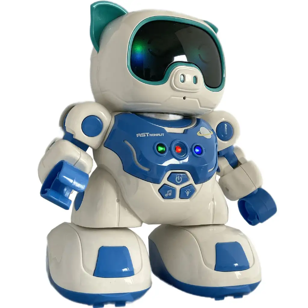 RC Ferngesteuerter interaktiver tanzender Roboter-Schwein mit Licht- und Soundeffekten 20cm kép 4