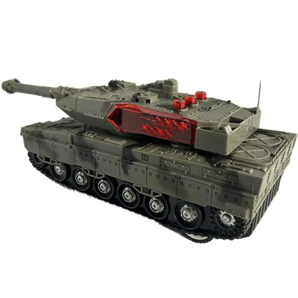 RC ferngesteuerter Leopard 2 Panzer mit Lichteffekten 23cm kép 5