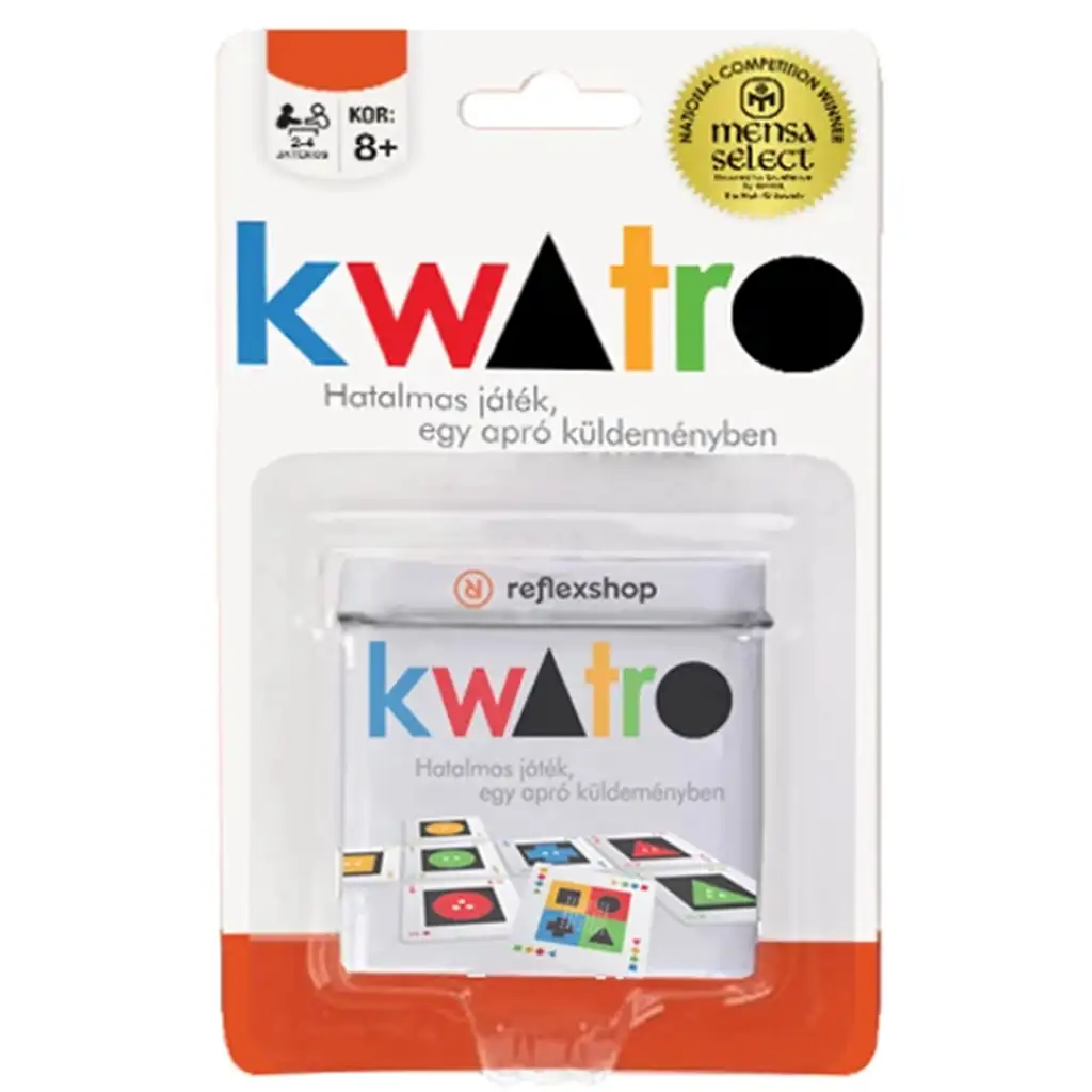 Kwatro Brettspiel in Blisterverpackung