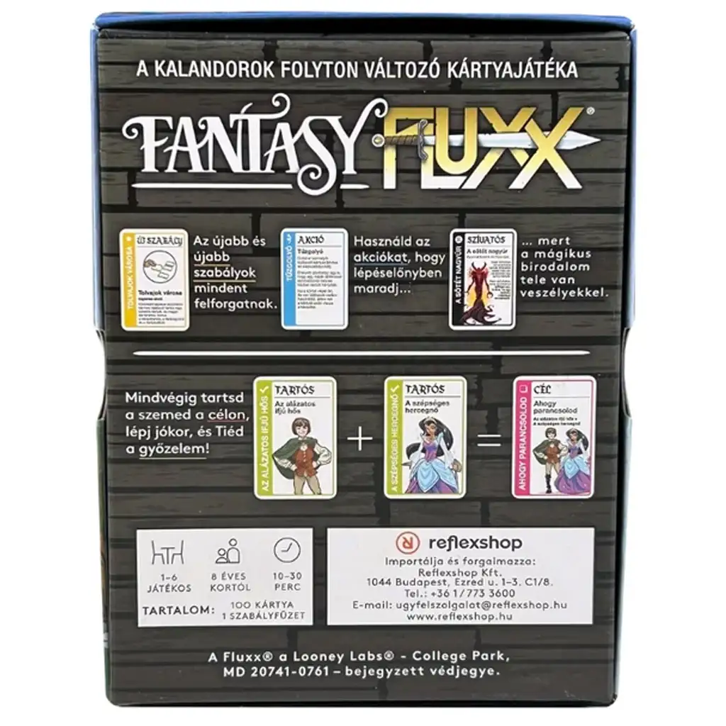 Fantasy Fluxx Brettspiel kép 3