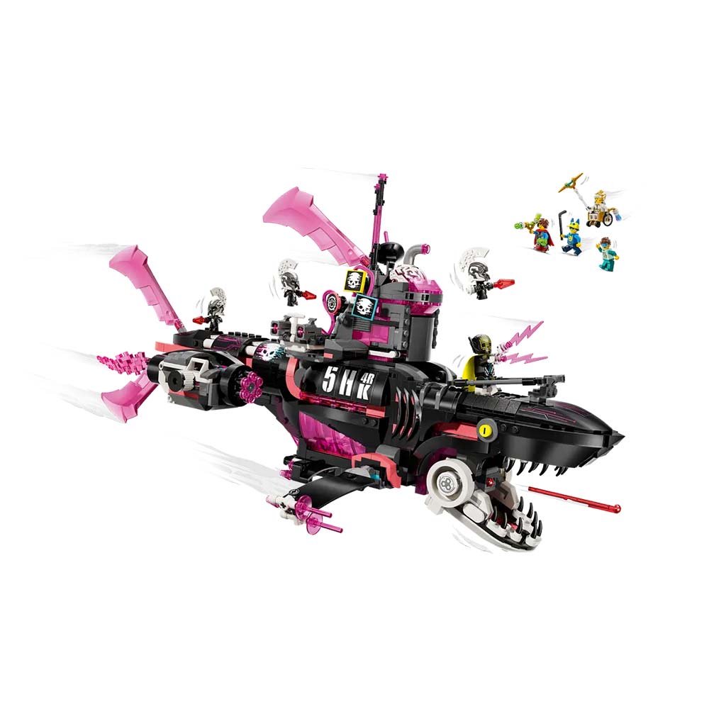 LEGO® DREAMZzz: Albtraum-Hai-U-Boot (71500) kép 4