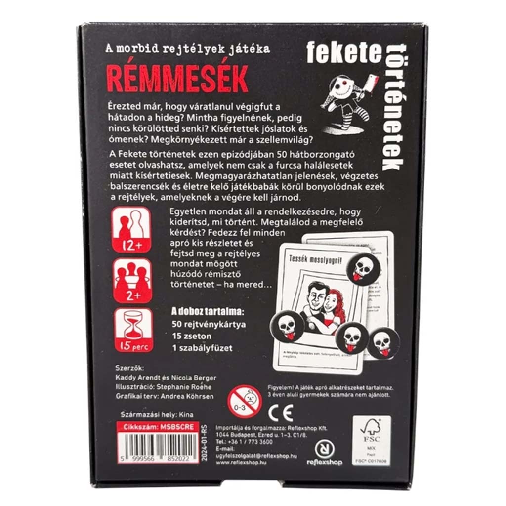 Black Stories: Schaurige Logikrätsel kép 2