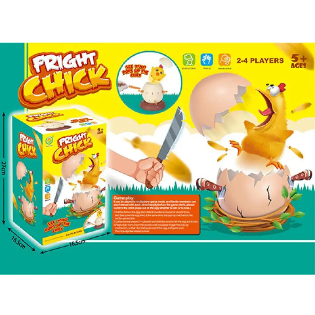 Erschrockenes Huhn Gesellschaftsspiel kép 2
