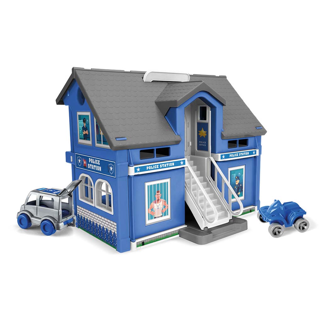 Play House: Polizeispielset mit Fahrzeugen - Wader kép 3