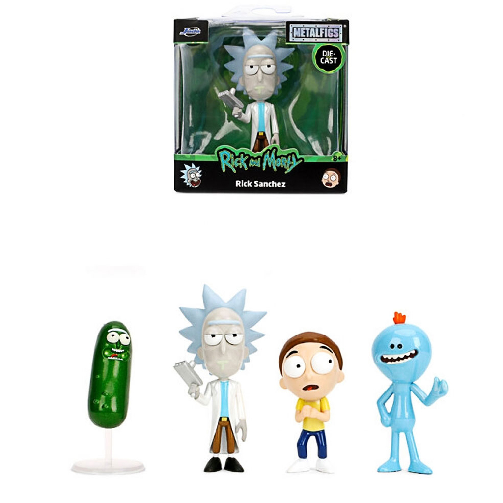 Rick és Morty meglepetés figura 6cm - Jada toys kép 1