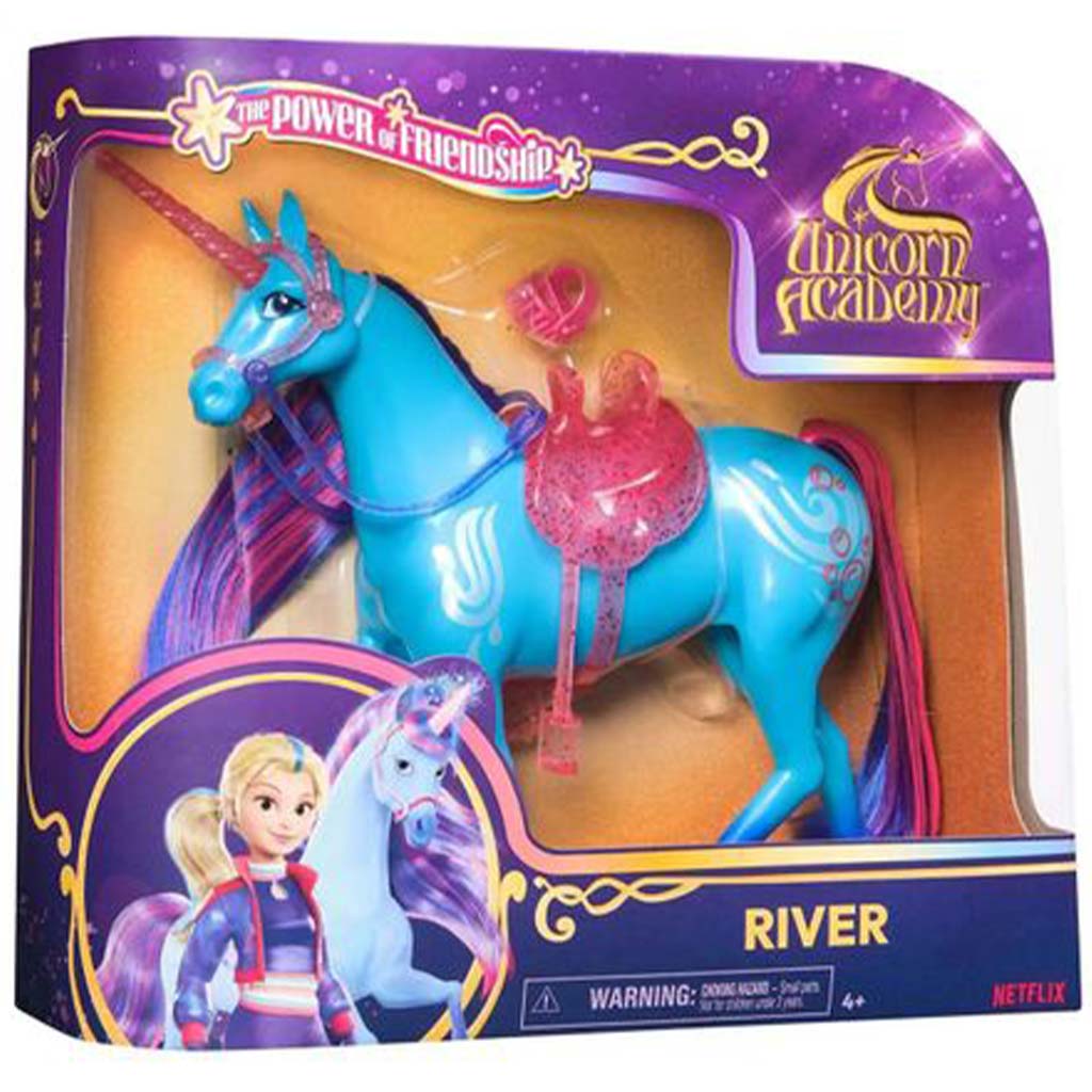 Unicorn Akademie: River Einhorn Figur – Spin Master