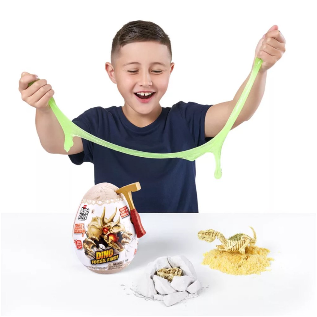 Robo Alive Dino-Fossilien Mini-Überraschungsei, verschiedene Ausführungen, 1 Stück kép 2