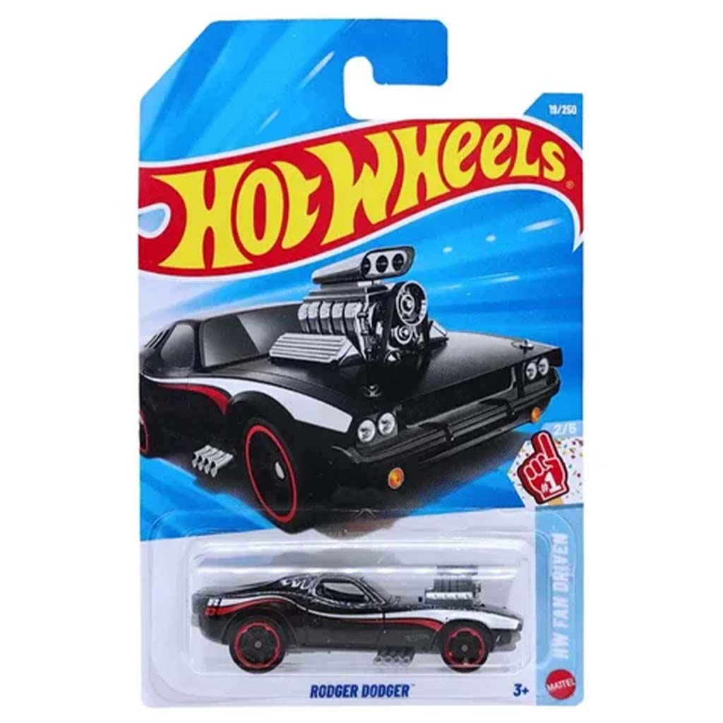 Hot Wheels: Rodger Dodger járgány 1/64 – Mattel kép 1