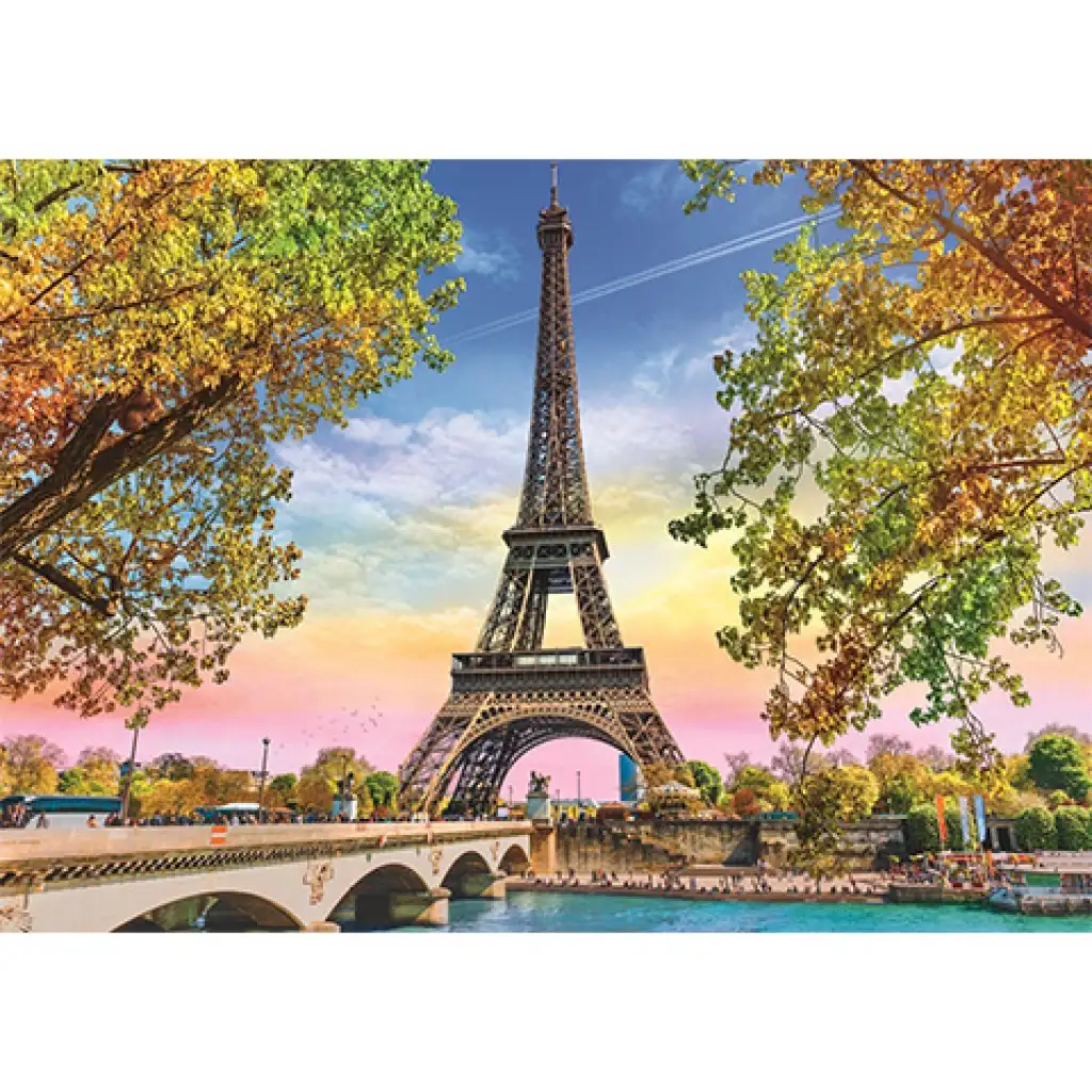 Romantisches Paris 500-teiliges Puzzle - Trefl kép 2