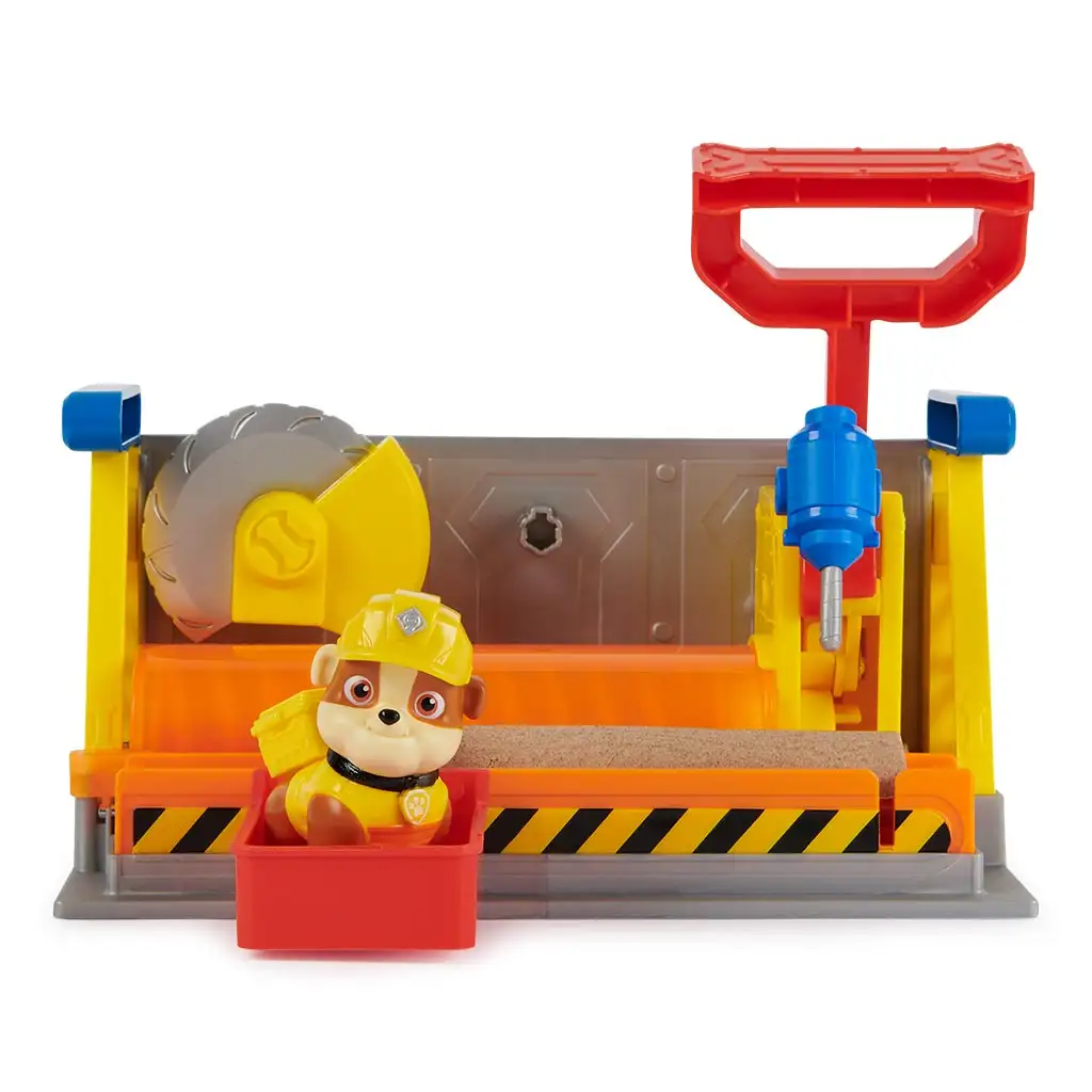 Paw Patrol: Rubble und seine Crew - Rubbles Bauwerkstatt Spielset - Spin Master kép 3