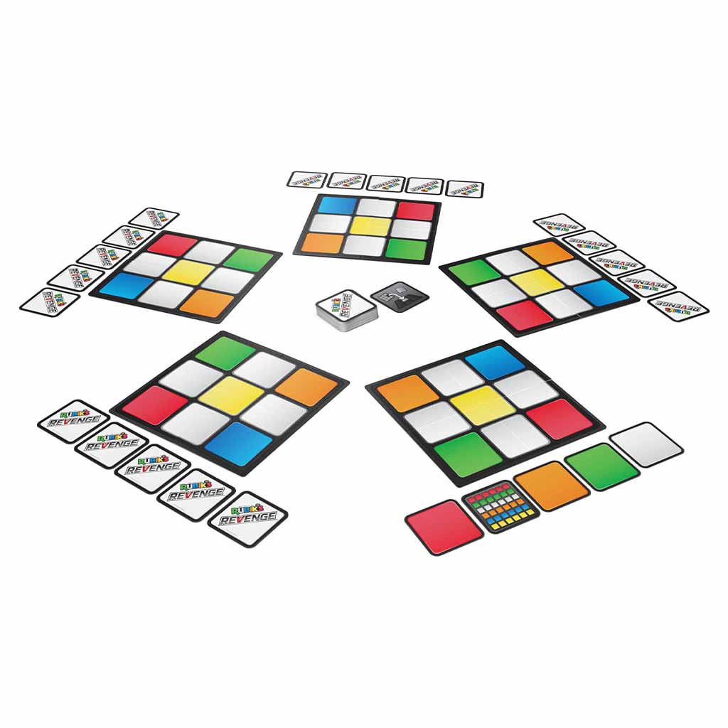 Rubiks Rache: Das Kartenspiel – Spin Master kép 2