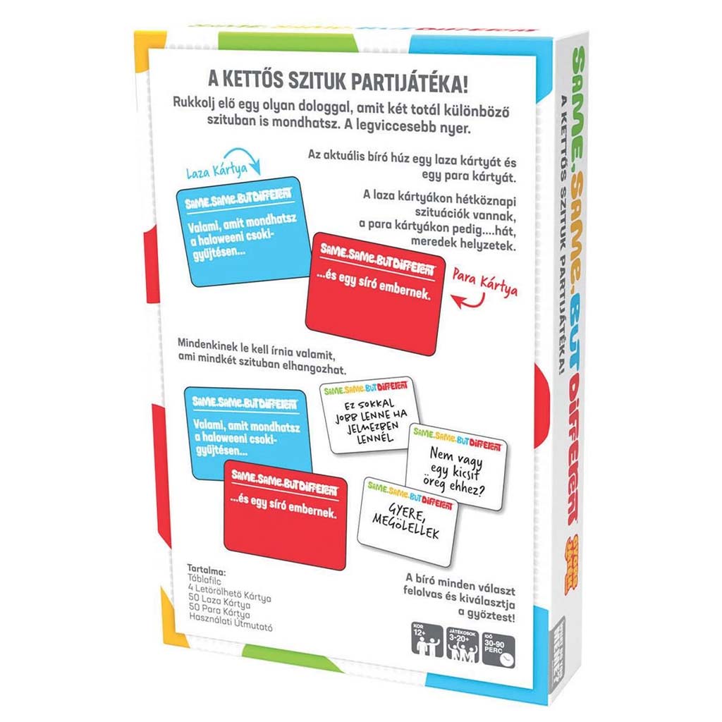 Same Same but Different – Quick Play Edition Party-Brettspiel kép 2