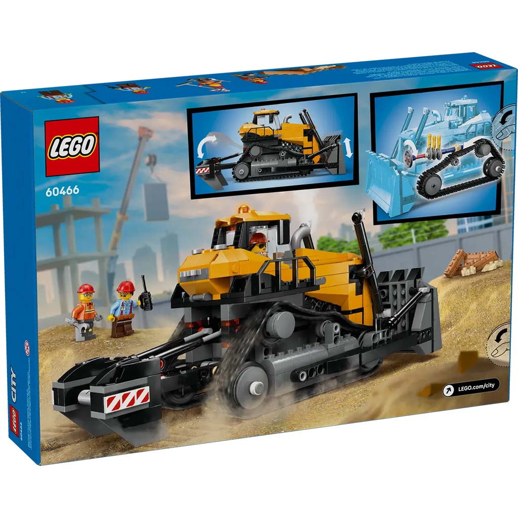 LEGO® City: Gelber Bulldozer (60466) kép 2