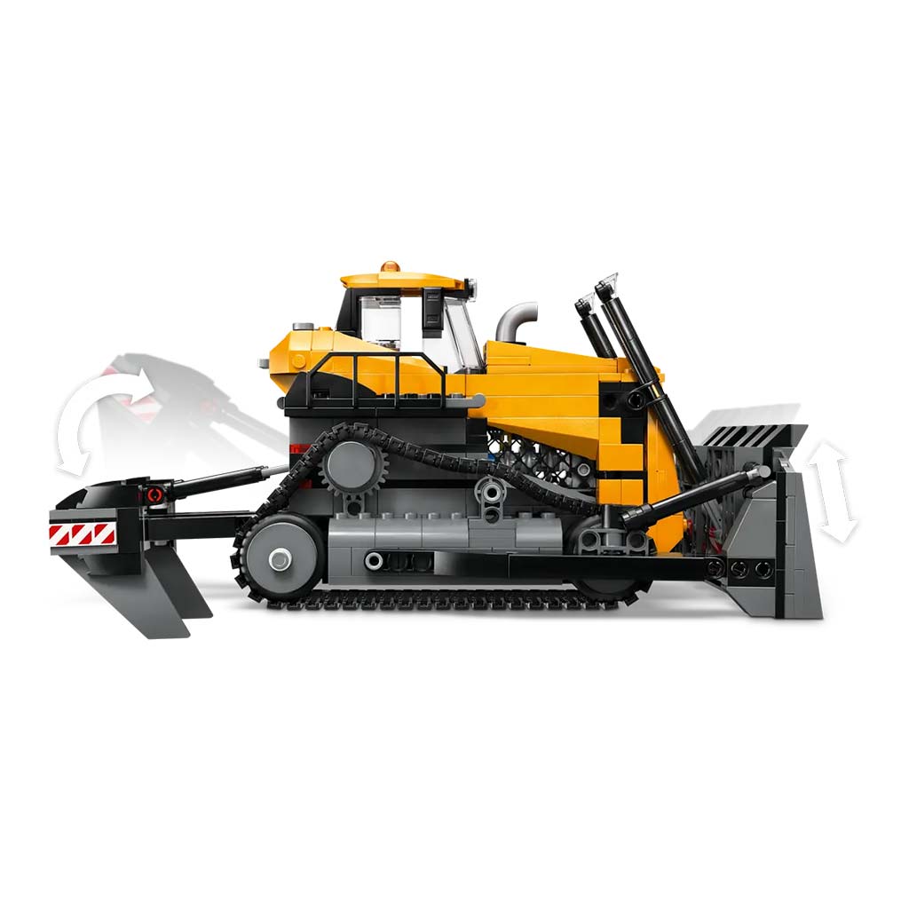 LEGO® City: Gelber Bulldozer (60466) kép 5