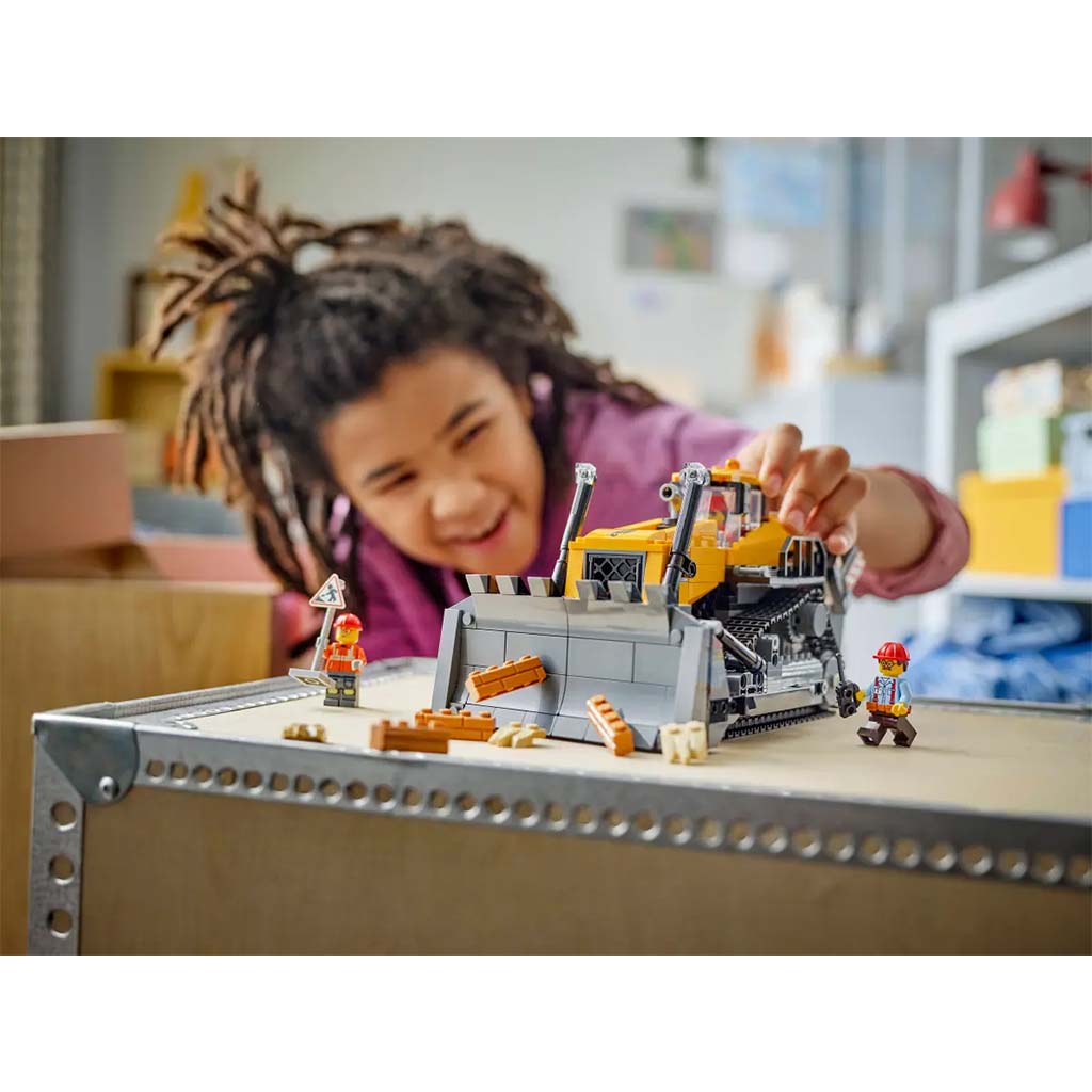 LEGO® City: Gelber Bulldozer (60466) kép 6