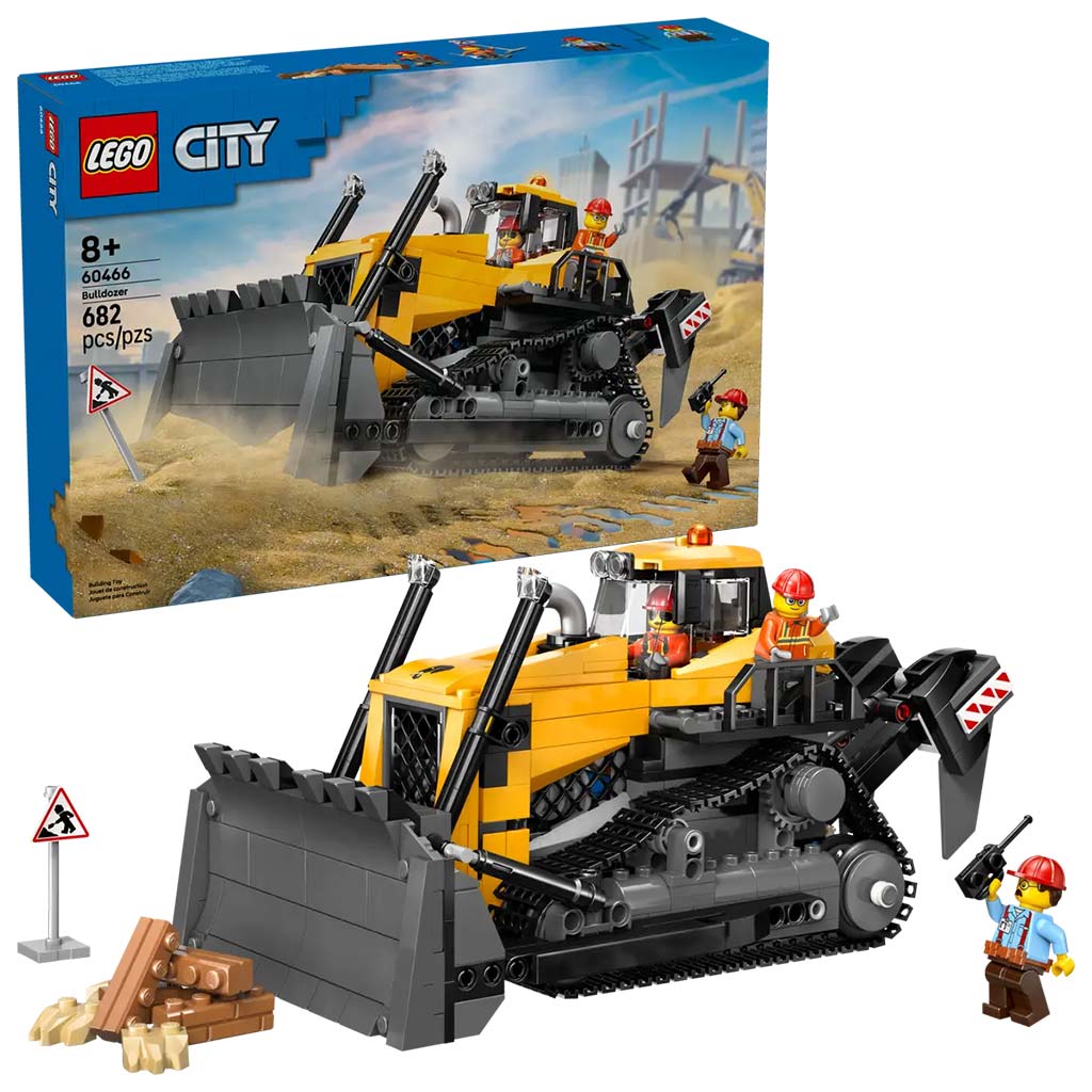 LEGO® City: Gelber Bulldozer (60466)