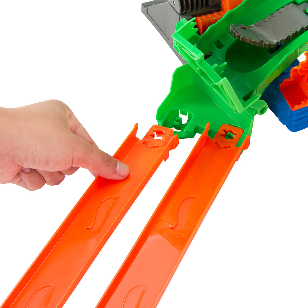 Hot Wheels Monster Trucks: Drachenrennen-Spielset – Mattel kép 4