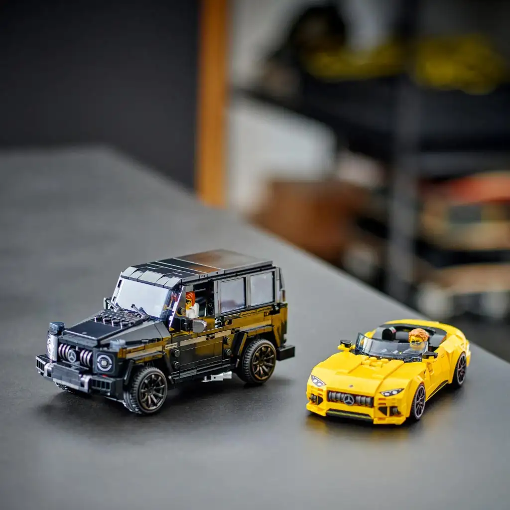 LEGO® Speed Champions: Mercedes-AMG G 63 und Mercedes-AMG SL 63 (76924) kép 5