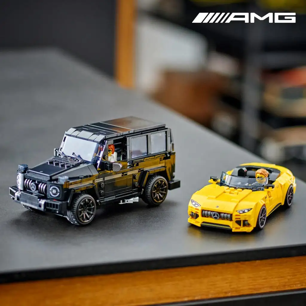 LEGO® Speed Champions: Mercedes-AMG G 63 und Mercedes-AMG SL 63 (76924) kép 7
