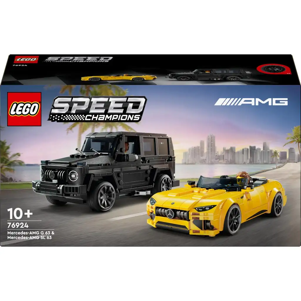 LEGO® Speed Champions: Mercedes-AMG G 63 und Mercedes-AMG SL 63 (76924)