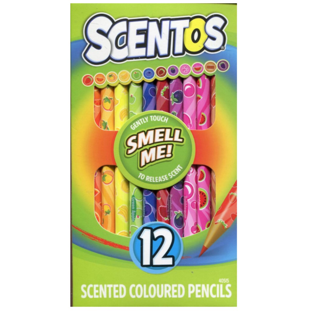 Scentos duftende 12er-Packung Buntstifte