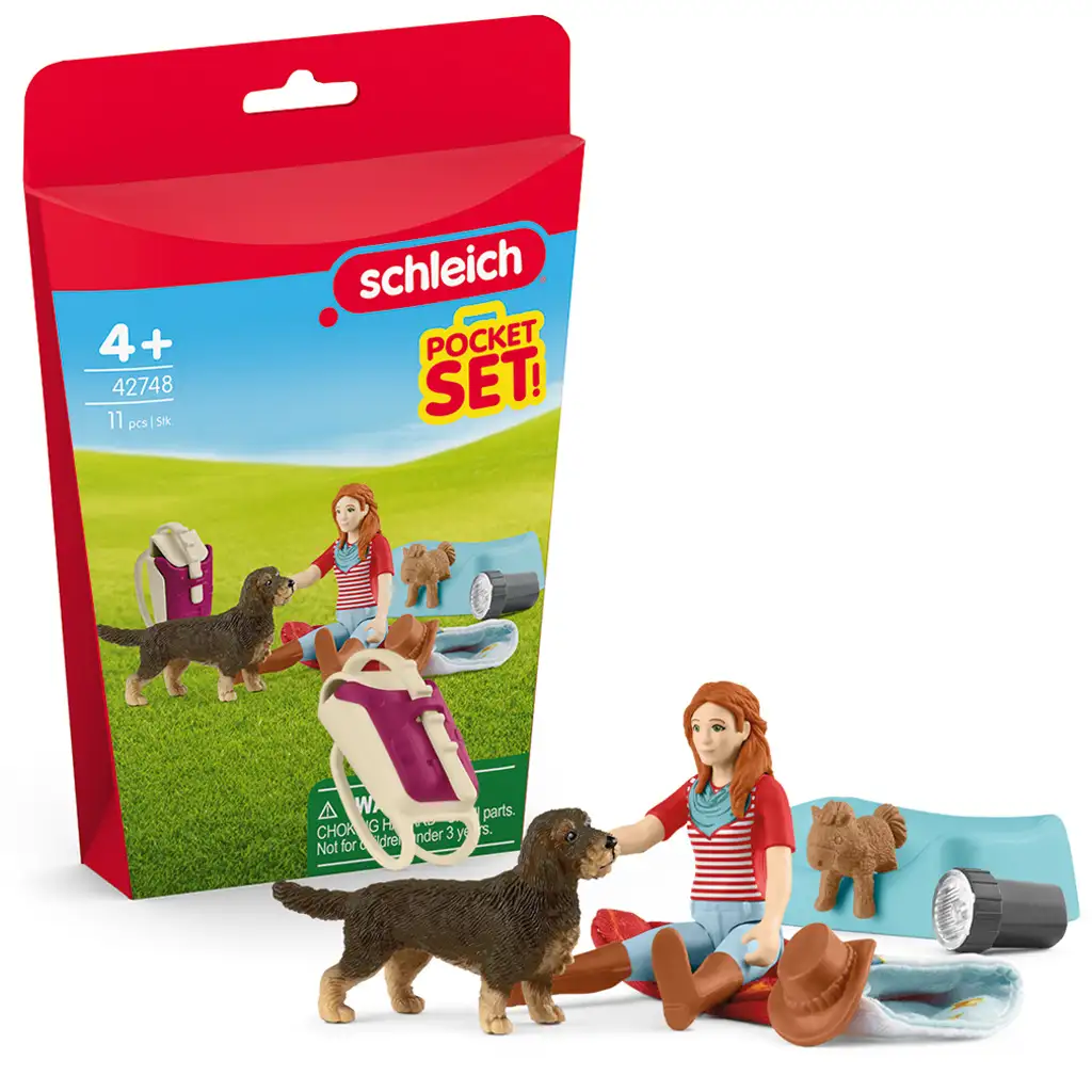 Schleich: Übernachtung mit Hannah Spielset (42748)