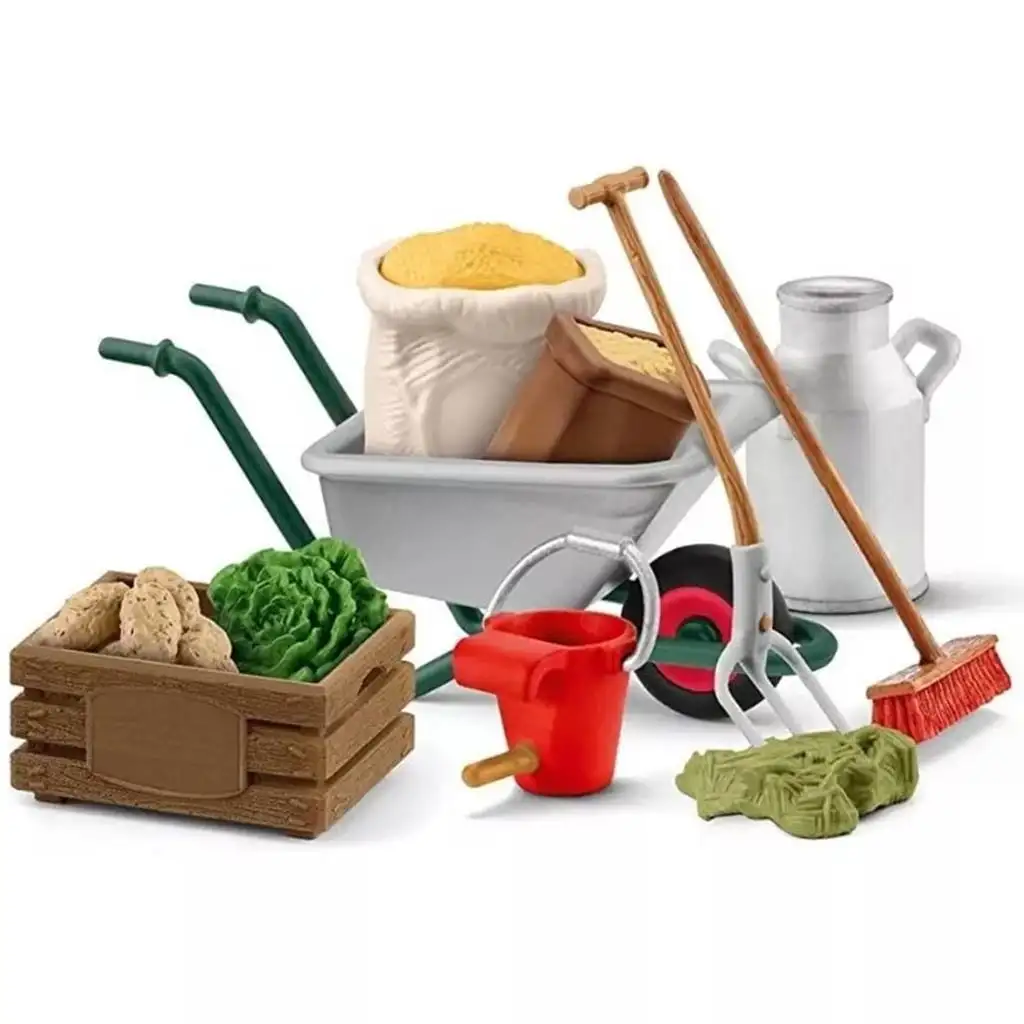 Schleich: Farm World - Stallpflege-Zubehör (42610) kép 2